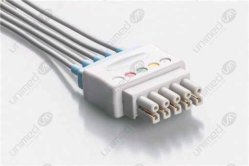 ЕКГ відведення для монітора пацієнта DX5-90P-I